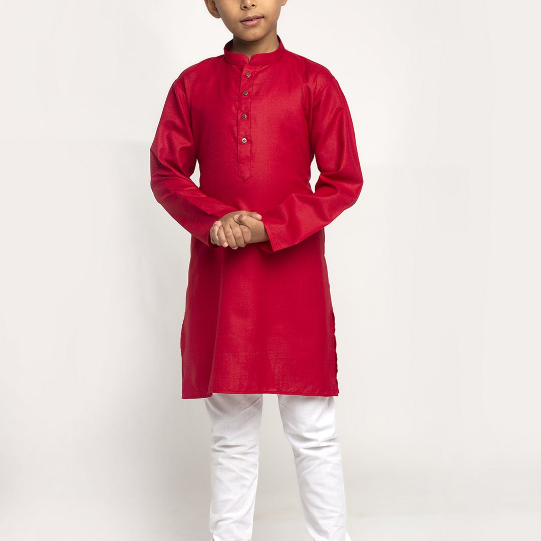 KRAFT INDIA Boy's Cotton Kurta Pyjama