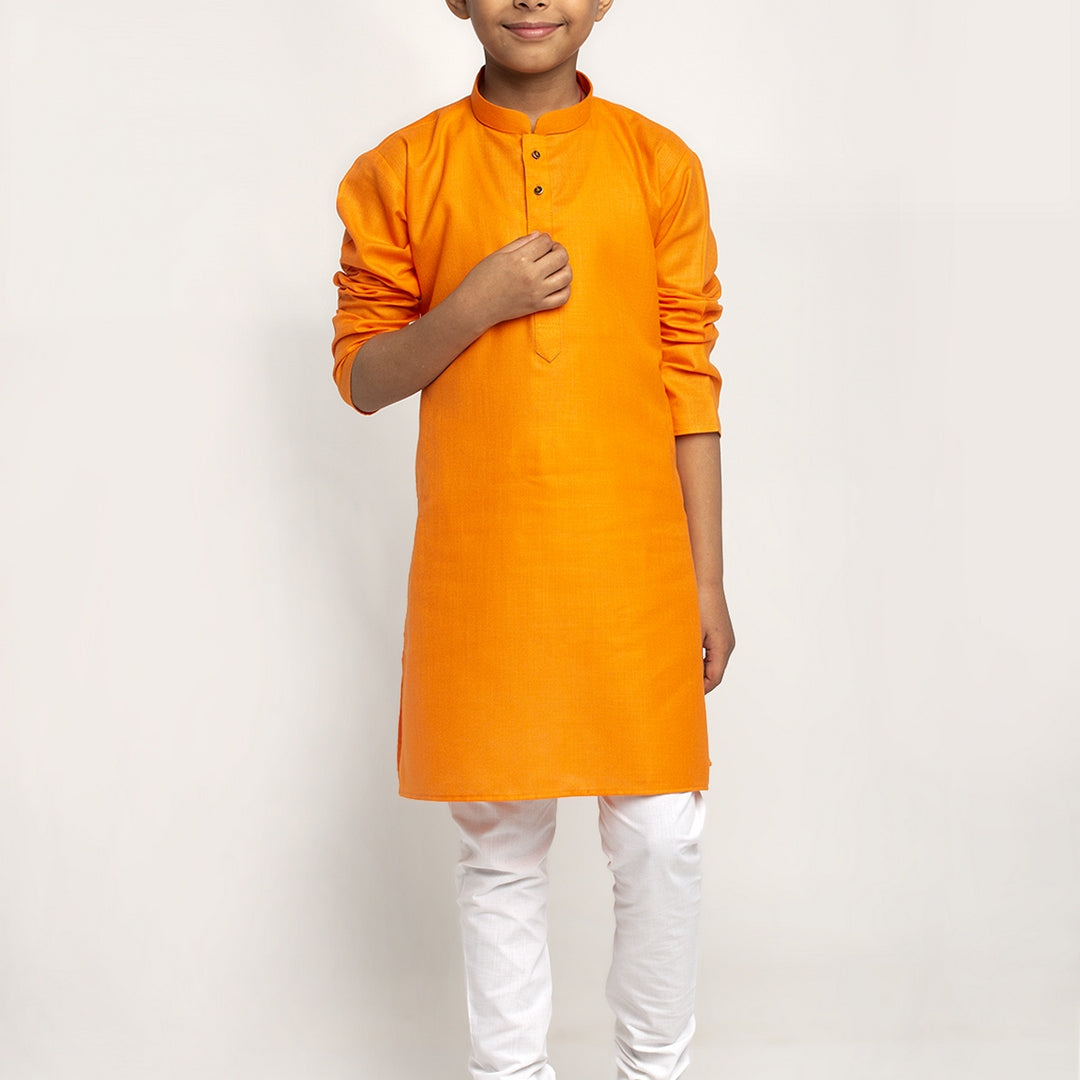 KRAFT INDIA Boy's Cotton Kurta Pyjama