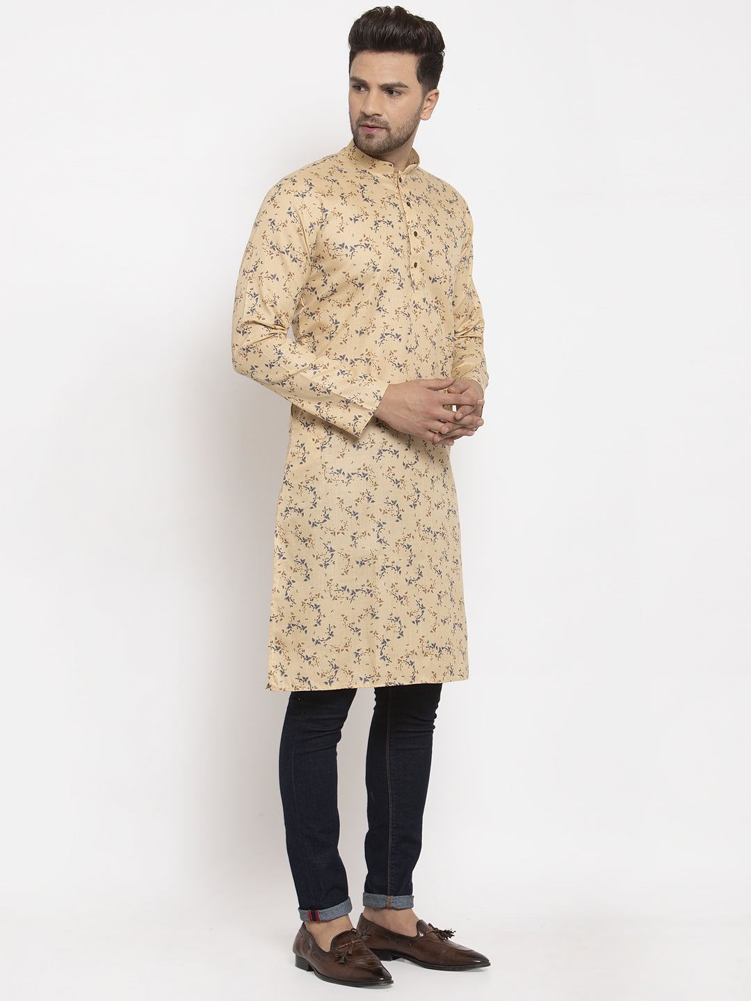 Beige Colour Kurta