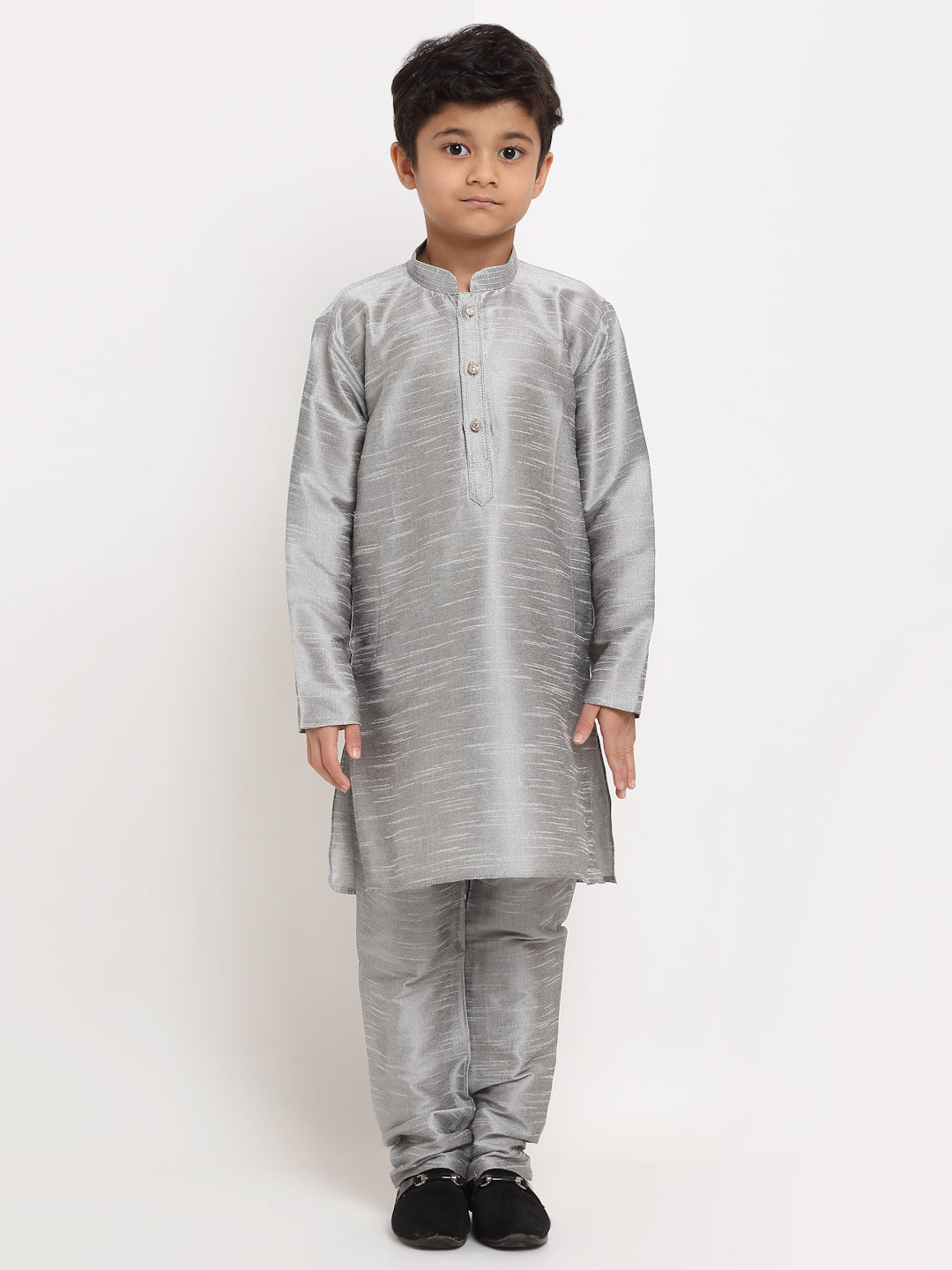 KRAFT INDIA Boy's Silk Kurta Churidar