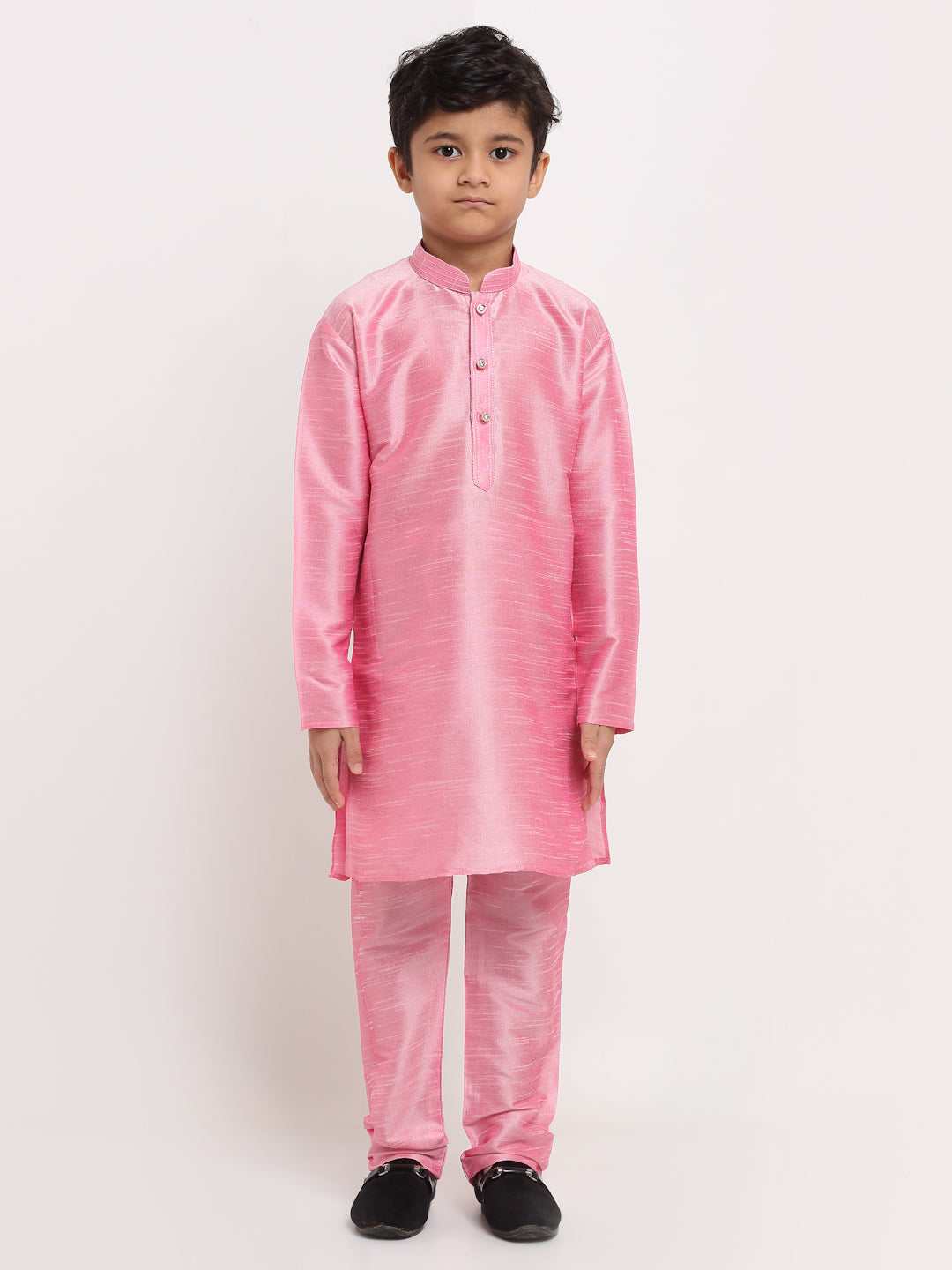 KRAFT INDIA Boy's Silk Kurta Churidar